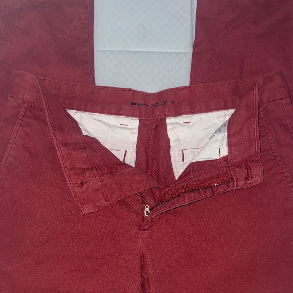 Old Navy Deep Red Pants